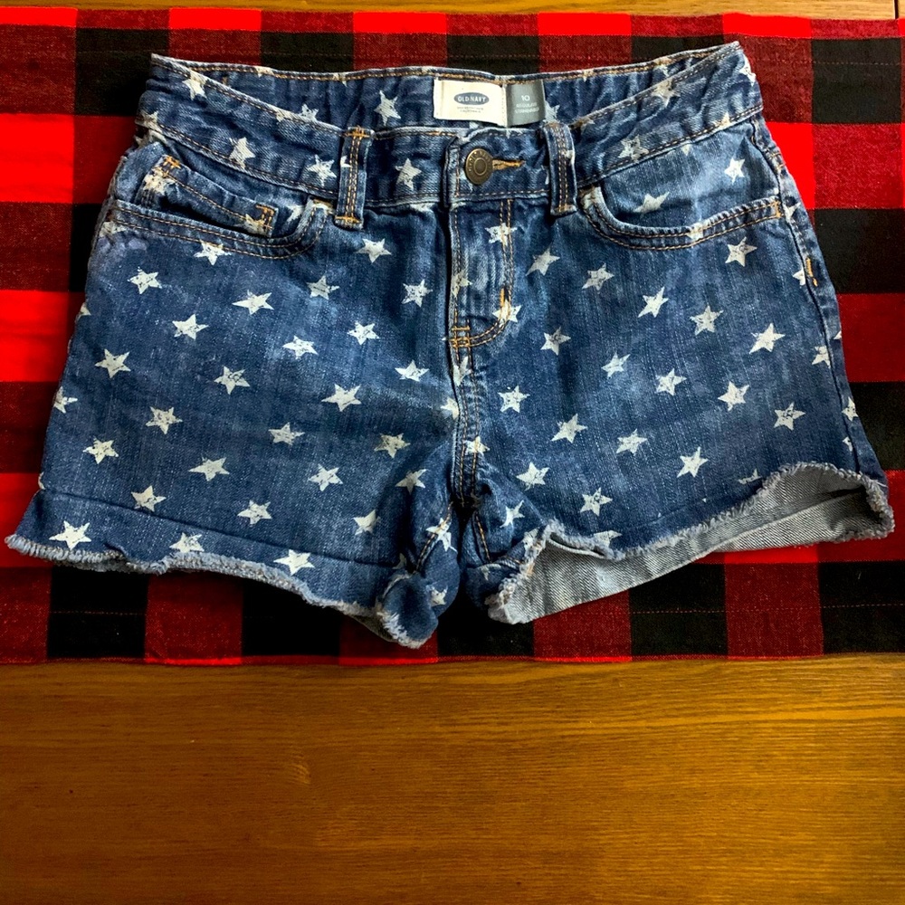 SOLD ON MERCARI🌻Old Navy Girls Jean shorts Sz 10